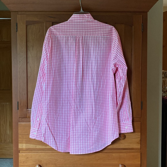 Vineyard Vines Pink check Casual Button Down Shirt - Picture 4 of 4